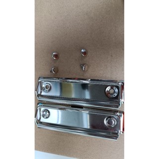 ตัวหนีบกระดาษ หนีบคลิปบอร์ด 10ซม อะไหล่แฟ้ม มีหมุดแถมให้พร้อ…