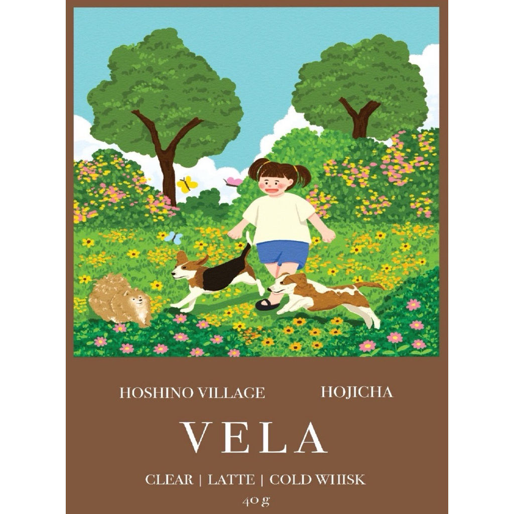 VELA | HOJICHA POWDER 40g น้องคาราเมล🤎
