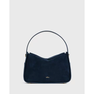 Tocco Toscano Luisa Hobo กระเป๋าสะพายแฟชั่นผู้หญิง หนังกลับ Suede เรียบหรู น้ำหนักเบา ใช้ได้ทุกวัน