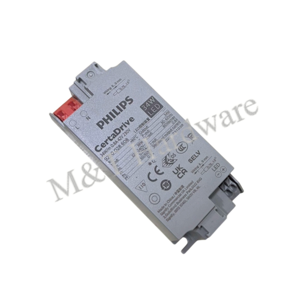 PHILIPS ฟิลิปส์ ไดร์เวอร์ LED DRIVER # CertaDrive 34W/m 0.8A 42V/230V