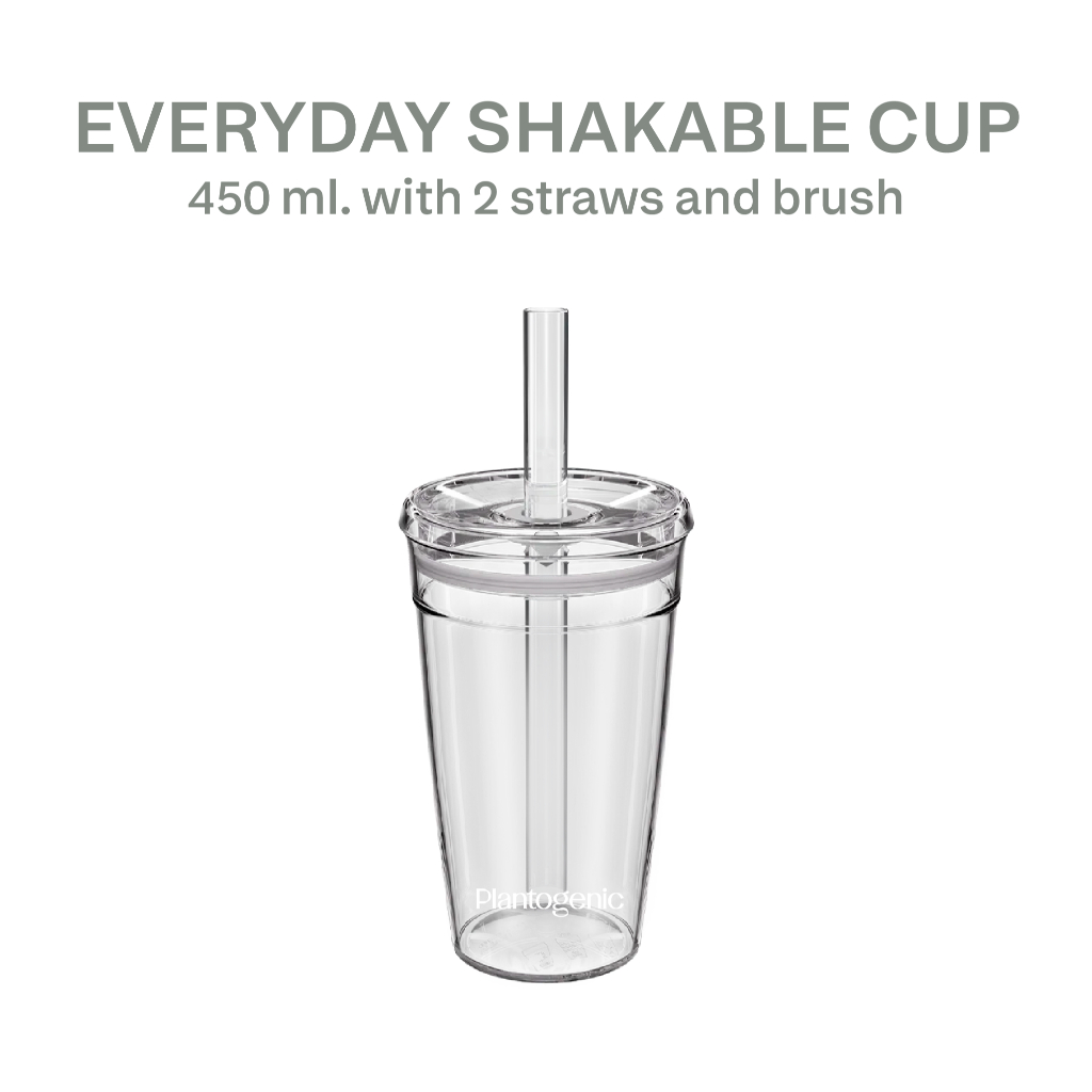 Plantogenic - Everyday Shakable Cup ขนาด 450 ml. ใส่ได้ทั้งน้ำร้อนและเย็น