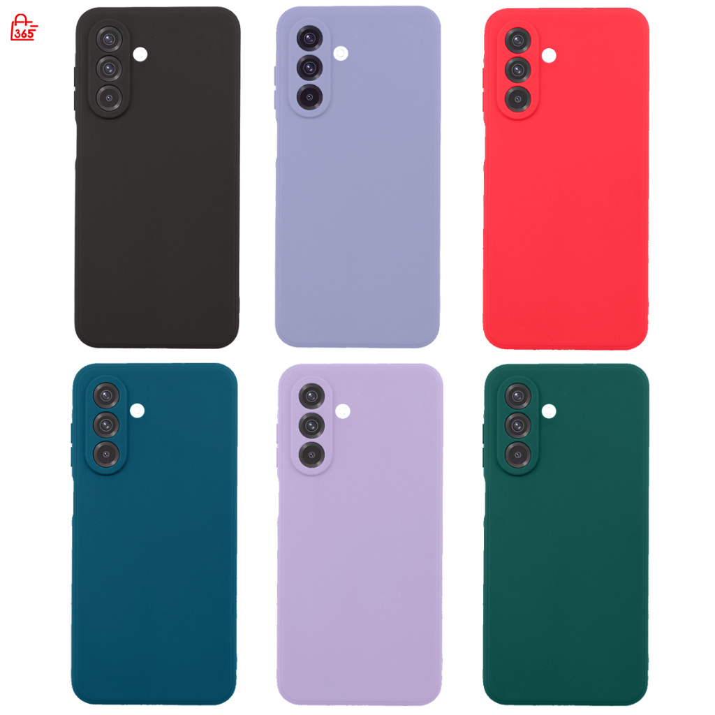 เคส สำหรับ Samsung Galaxy A26 5G A17 5G เคสซิลิโคนนิ่ม สีพื้น กันกล้อง TPU บาง
