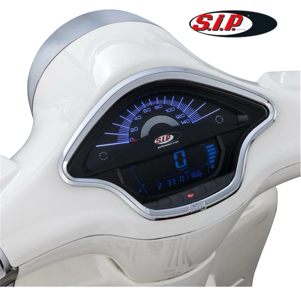 กรอบเรือนไมล์ SIP สำหรับ New Vespa Sprint , Primavera 125-150cc