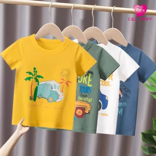 ถูกที่สุด ชุด 3-5 ชิ้น CICI แขนสั้นคุณภาพสูง ชุด(1-6 ปี）kids เสื้อผ้าเด็ก เสื้อผ้าเด็กชาย