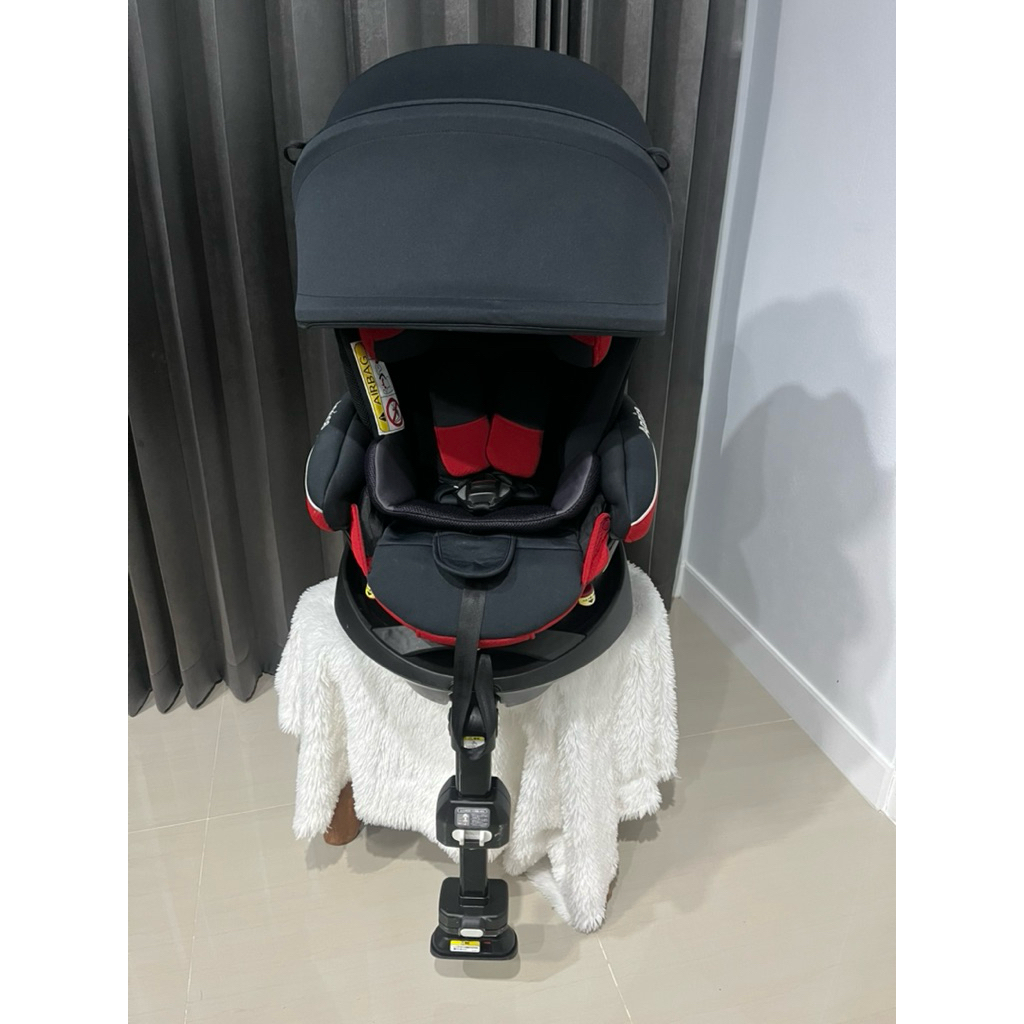 คาร์ซีท Aprica fladea grow Dx หมุนได้ 360 องศา