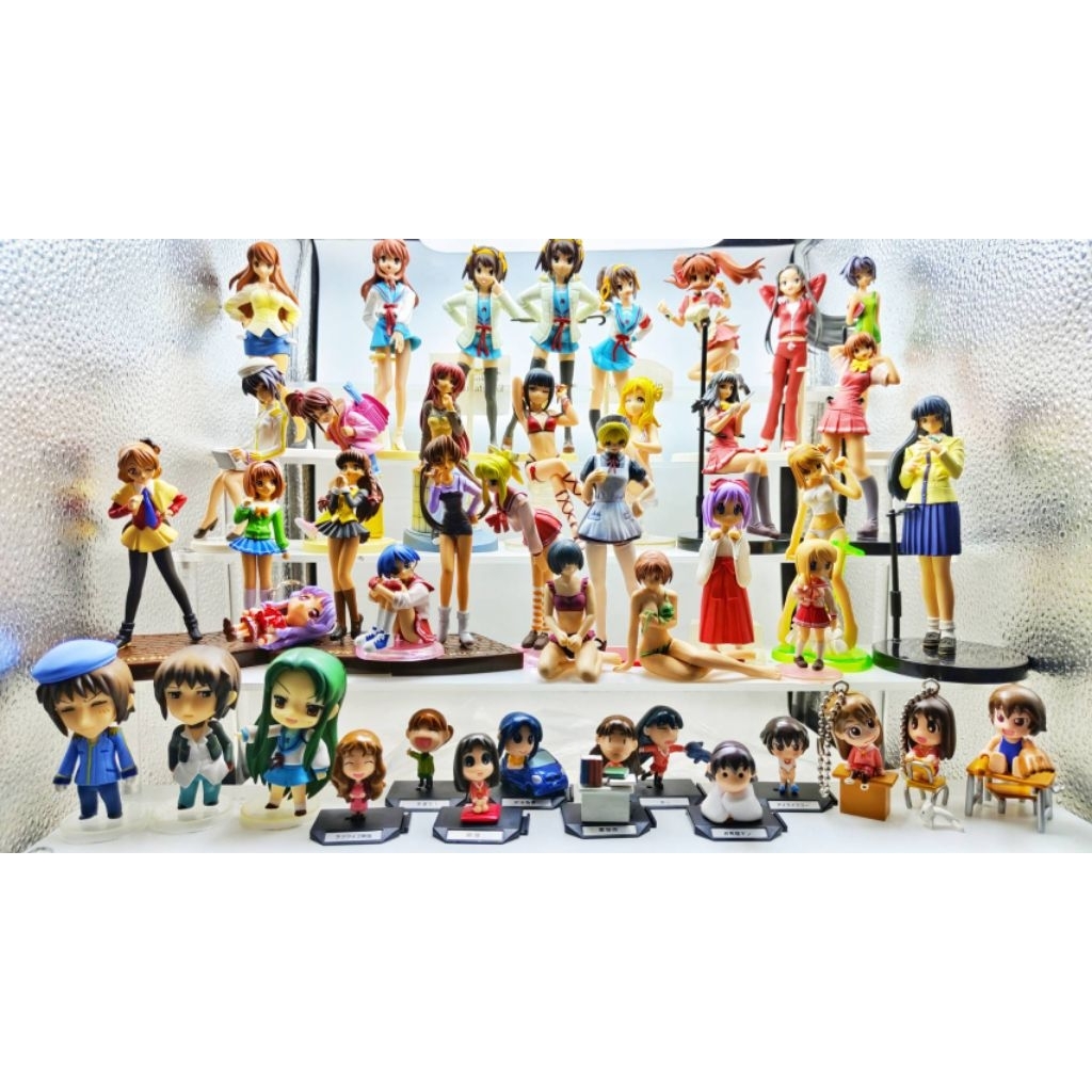 Azumanga Daioh Lucky Star Suzumiya Haruhi To Heart love live anime figure model gachapon อนิเมะ ฟิกเ