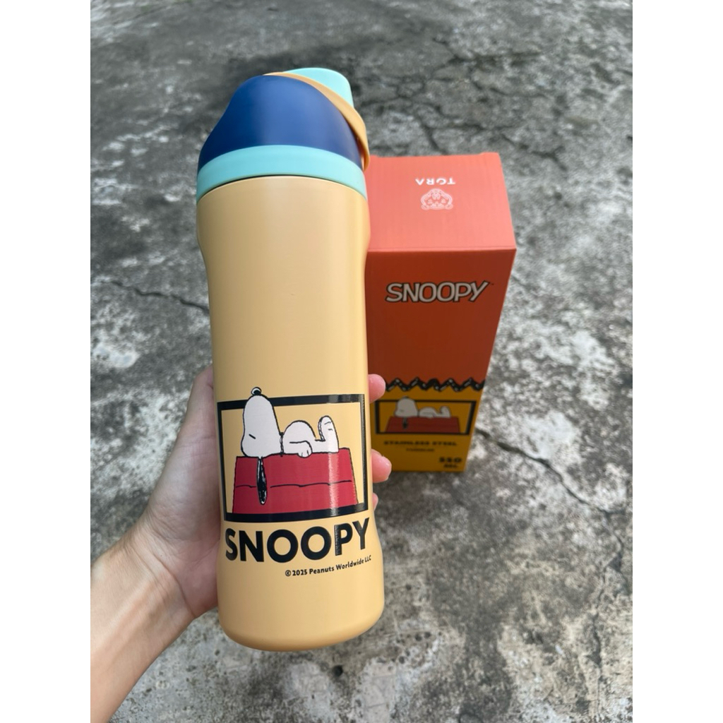 ของใหม่!! Tora - แก้วเก็บความเย็น ลาย Snoopy 💯