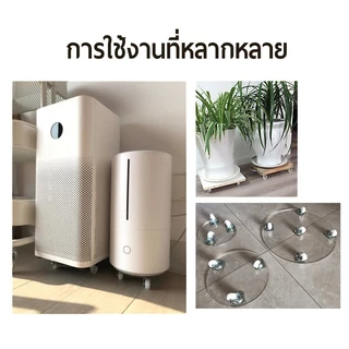 ล้ออเนกประสงค์ ล้ออะไหล่ สีขาว ทนทานต่อแรงเสียดสี ไม่เป็นสนิม ขนาด 1 - 3 นิ้ว HOM17