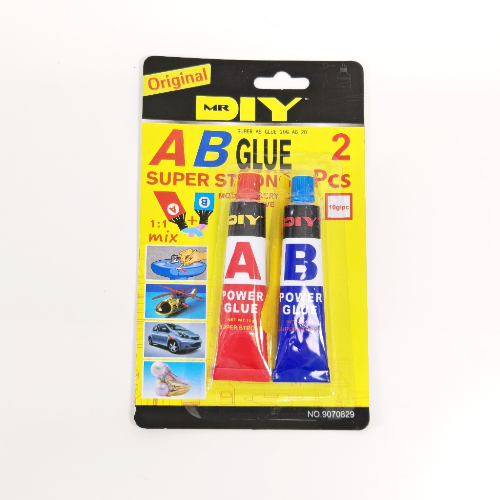 กาว AB GLUE Super Strong กาวติดโลหะ ขนาด 10 กรัม ( GL006 )