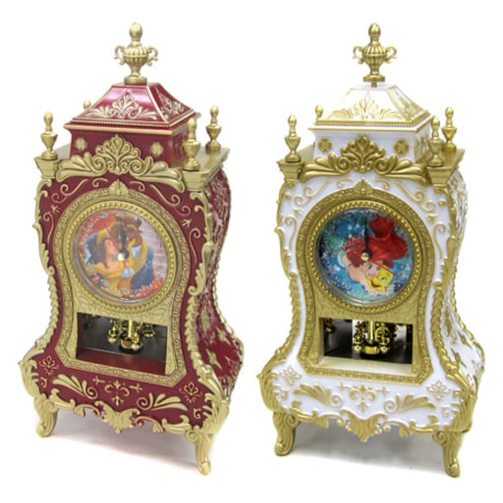นาฬิกาดิสนีย์ Disney Princess Premium Gorgeous Swing Clock นาฬิกาตั้งโต๊ะ