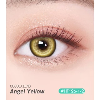 【จัดส่งจากประเทศไทย】COCOLA คอนแทคเลนส์ ‌Golden yellow / Blue คอนแทคเลนส์ 6M 14.5mm👁️COCOLA HF126-3