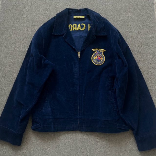 Vintage FFA Condury Jacket เสื้อนักเรียนเกษตรกรusa