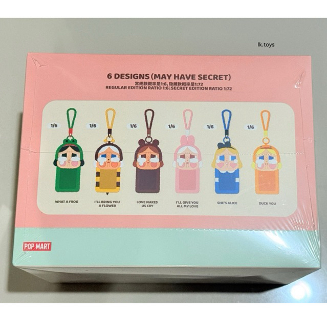 🔥พร้อมส่ง🇹🇭Code ลด25%🔥CRYBABY CRYING AGAIN -Card Holder แท้💯% พวงกุญแจห้อยกระเป๋า