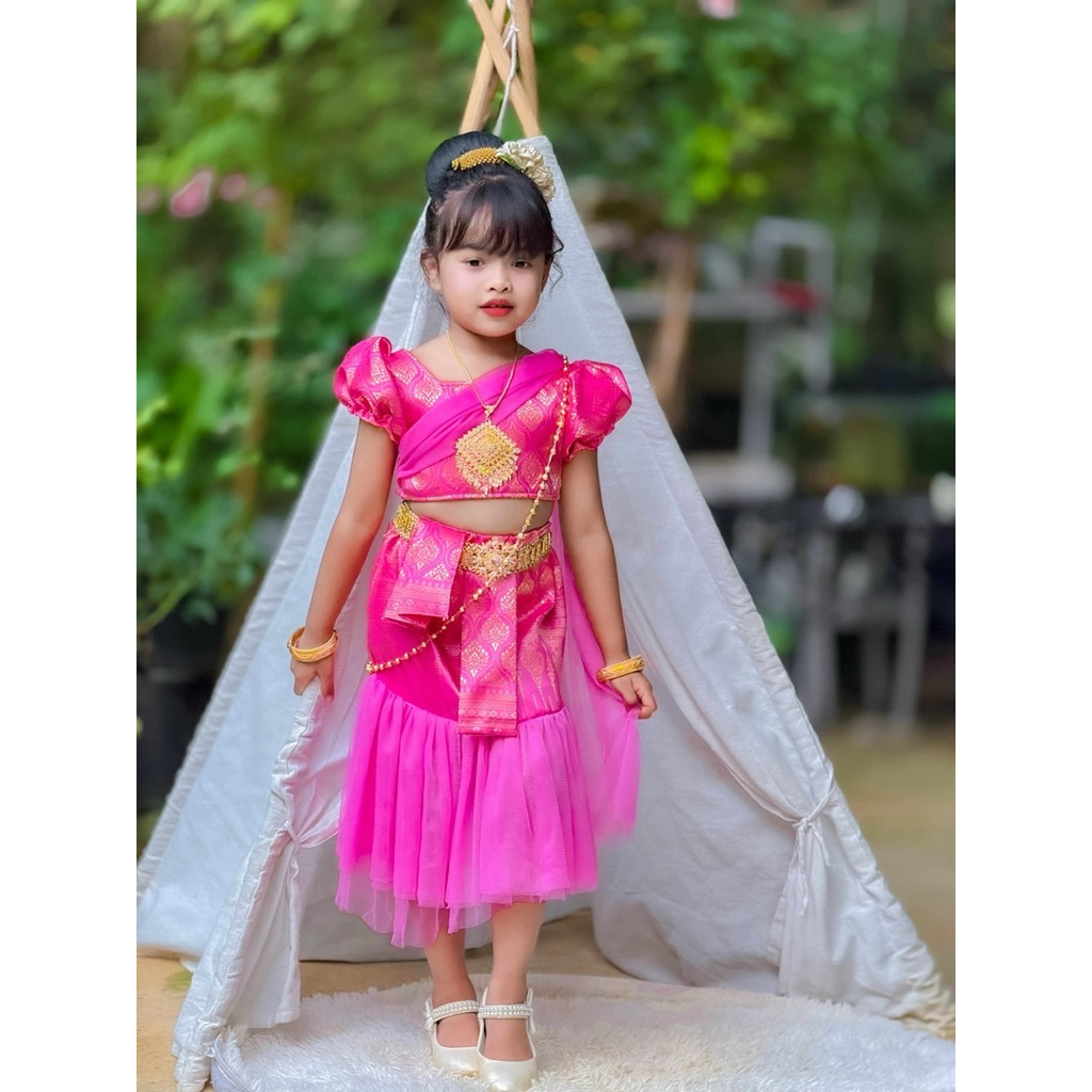 ‍ชุดไทยแอลเรีย ชุดไทยประยุกต์ใช้ ดีไซส์ทันสมัย‍น่ารักสุดๆ รูปที่ 3