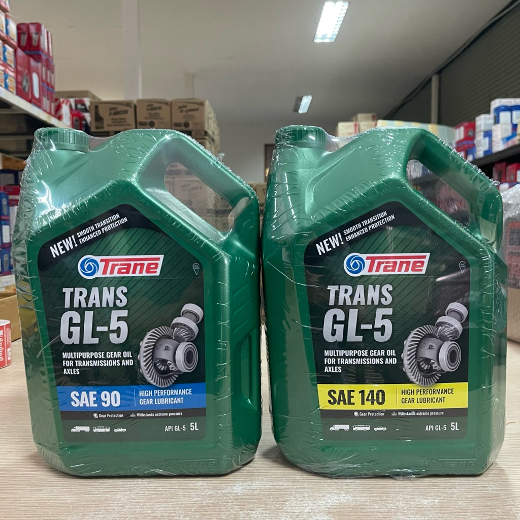 Trane น้ำมันเกียร์ เทรน GL-5 SAE 90, 140 ขนาด 5 ลิตร น้ำมันเกียร์คุณภาพสูง