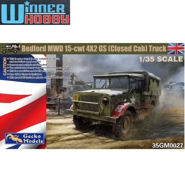 Gecko Models 35GM0027 Bedford MWD 15-cwt GS Truck 1/35