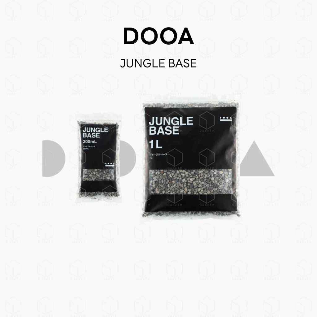 DOOA JUNGLE BASE วัสดุปลูกสำหรับรองพื้นในตู้ซึ่งมักจะมีน้ำขังอยู่ในตู้แบบ Paludarium