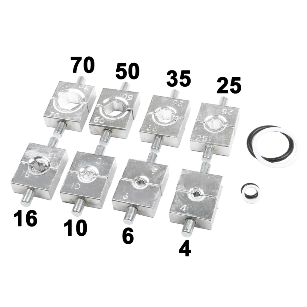 YQK -70 คีม ย้ำหางปลา ไฮโดรลิค Hydraulic clamp  4-70 Sq.mm คีม พร้อมดายหกเหลี่ยม