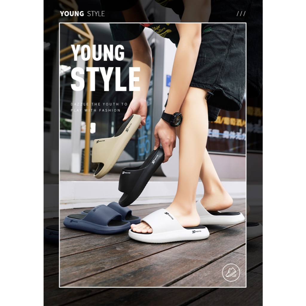 TWENTIES รองเท้าแตะ รองเท้าลำลอง แบบสวม สำหรับผู้ชาย รุ่น TW150