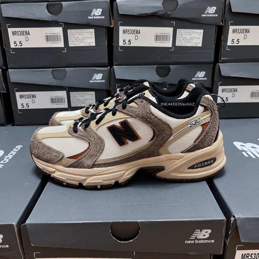 [พร้อมส่ง] New Balance 530 - (MR530SNC) Color: Brown/Tan