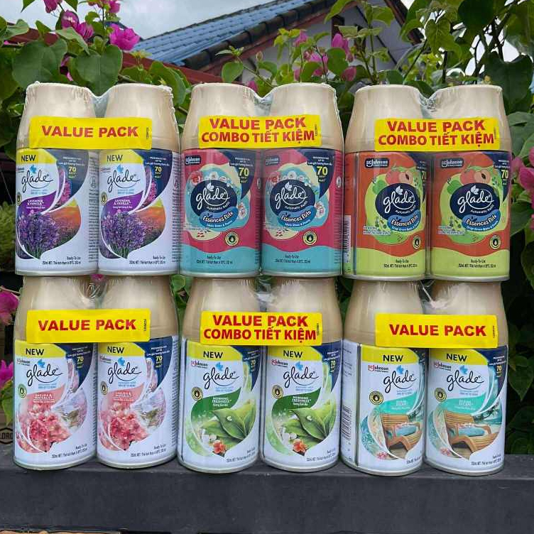 แพคคู่ เกลดออโต้เมติกสเปรย์ glade Automatic refill รีฟิลได้2กระป๋อง