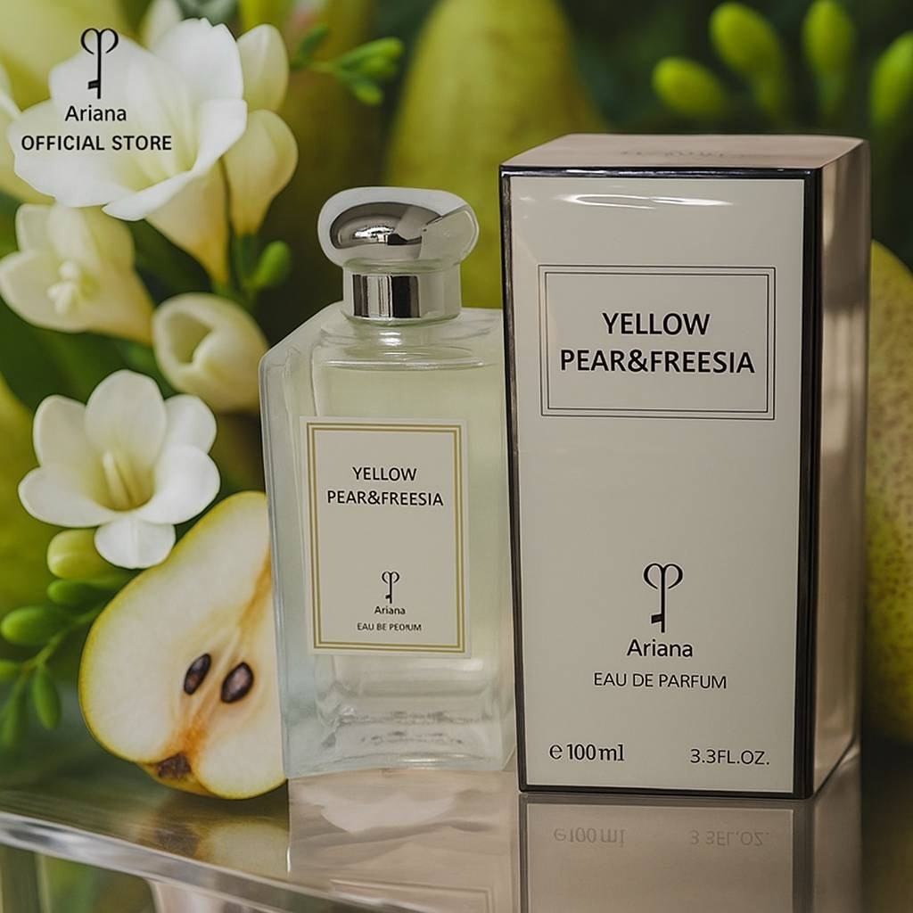 น้ำหอมนำเข้า Ariana Yellow Pear / Hearb&Sea / HareBell ขนาด 100ml.