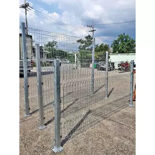 ASV เสารั้วสำเร็จรูปกัลวาไนซ์ ขนาดความสูง 1.1 เมตร 1.3เมตร , 1.6เมตร , 2.0เมตร พร้อมน๊อตและพุกทุกเสา สีเงิน สีเขียว สีดำ