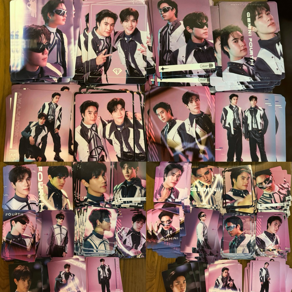 พร้อมส่ง แรนด้อม GEMINIFOURTH AWAKE CONCERT เจมโฟ้ด GMMTV