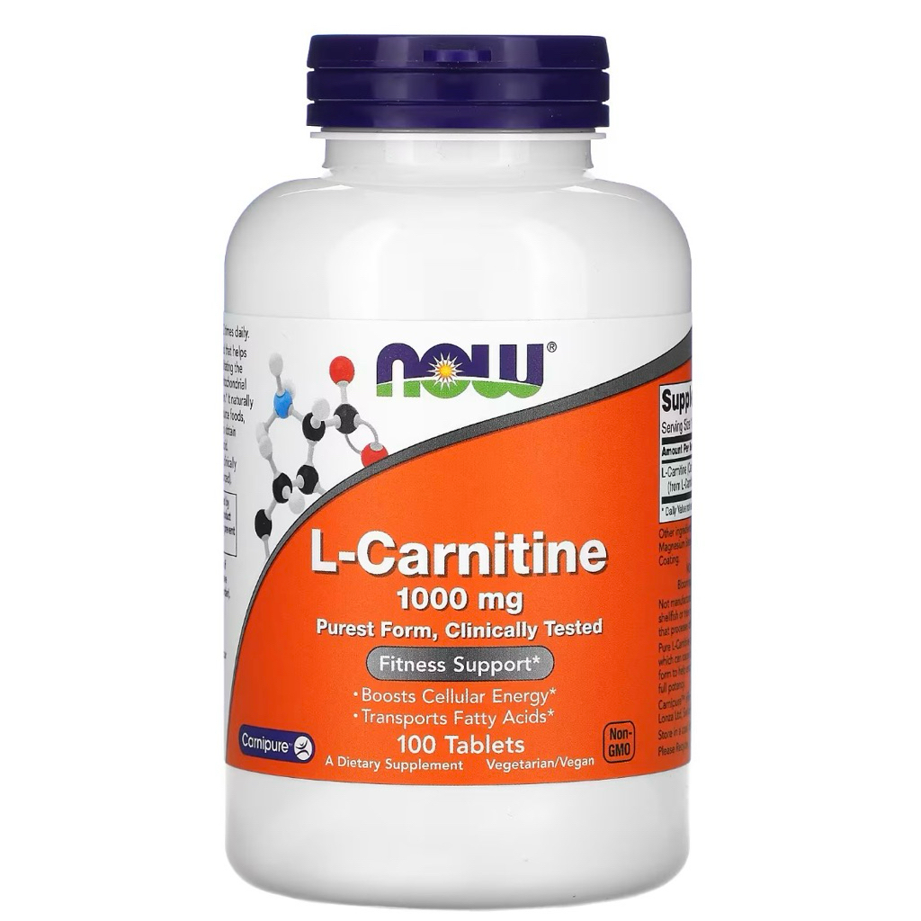 ♦️L-Carnitine 1000 mg. (100 tablets.) พร้อมส่ง