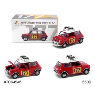 ATC64546-TINY CITY 177 1/50 MINI COOPER MK1 RALLY #177