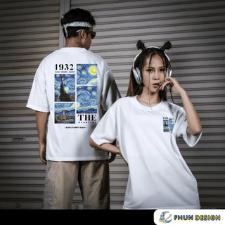 FhunDesign เสื้อยืดโอเวอร์ไซส์ลาย Siam Starry night คอลเลกชั่น Siam starry night (ลิขสิทธิ์แท้100%)