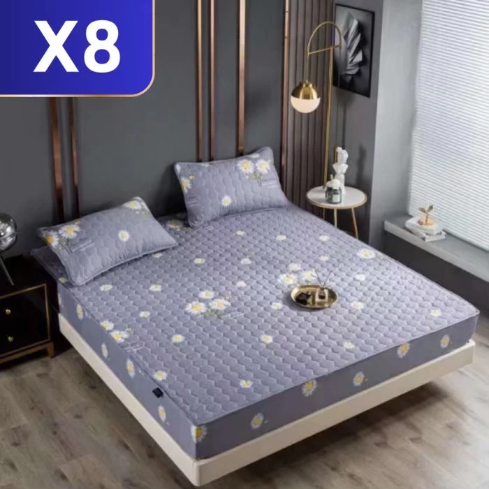 Dbedding ชุดผ้าปูที่นอน 6 ฟุต/5 ฟุต/3.5 ฟุต รุ่นผ้าคอตตอนซาติน thumbnail 6