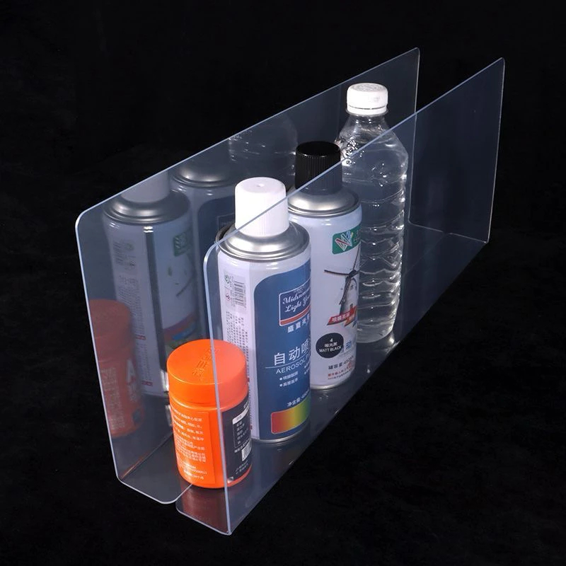 Turspid กันน้ํากระเด็น ฉากกั้นใส ฉากใสกั้นสินค้า ฉากกั้นสินค้า แยกชั้นสินค้า แผ่นกั้นน้ําpvc ฉากกั้นอ่างล้างจาน กันน้ํา - รูปที่ 3