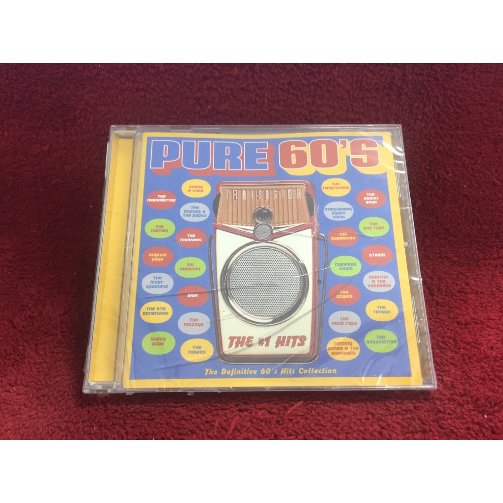 CD Pure 60's: The #1 Hits สภาพตามปก C6-14