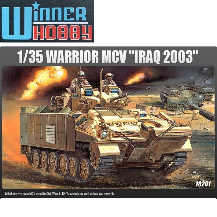 Academy 13201 WARRIOR MCV IRAQ 2003 scale 1/35
