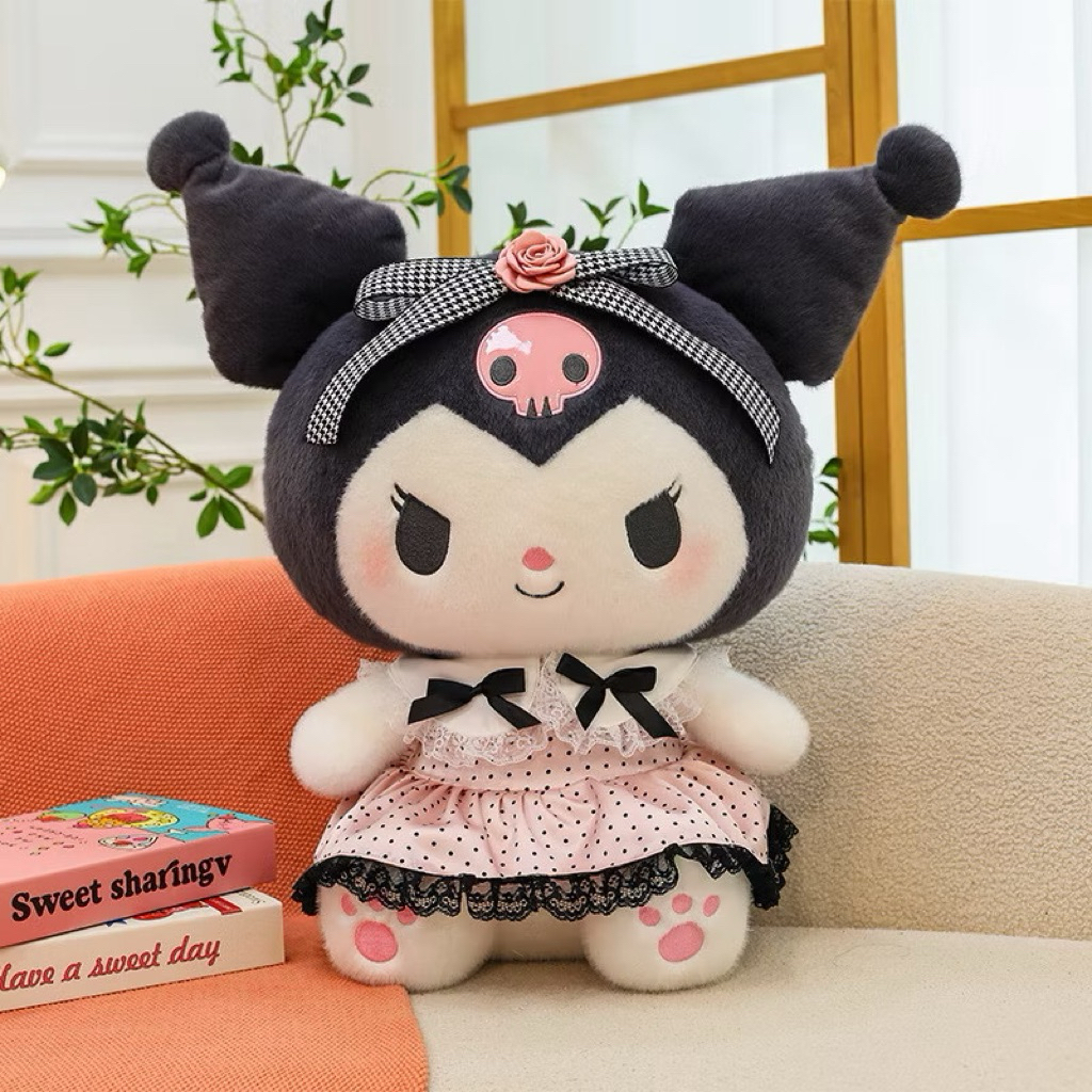 ตุ๊กตา Kuromi ขนาด 40cm พร้อมส่ง