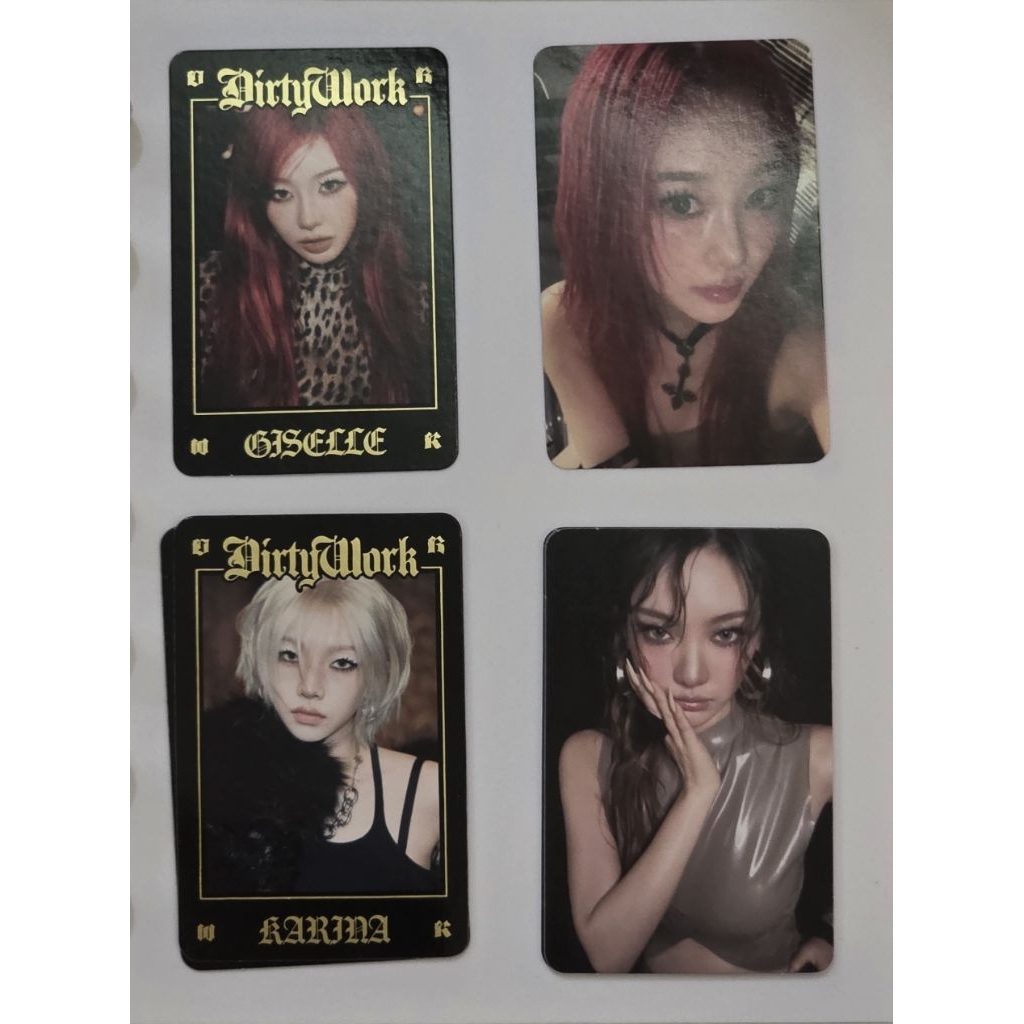 การ์ด aespa babymonster ราคาต่อ1ใบ