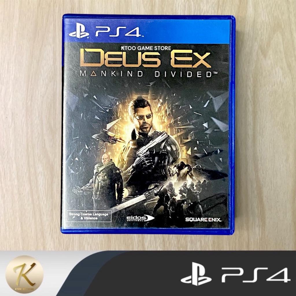 แผ่นเกมส์ PS4 : Deus Ex Mankind Divided📍(Sub English) (มือสอง สินค้าพร้อมจัดส่ง)