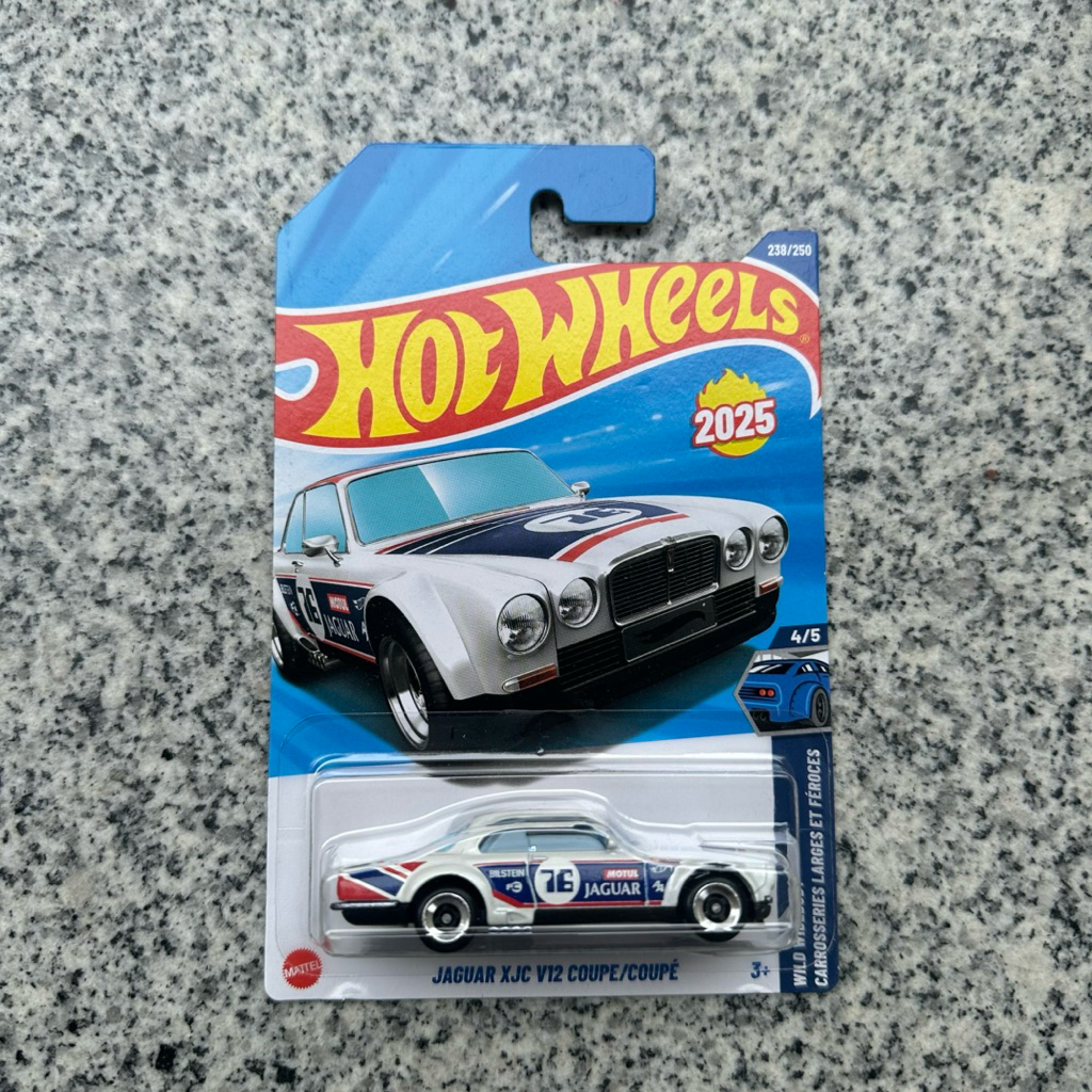 รถเหล็ก Hotwheels Jaguar XJC V12 Coupe