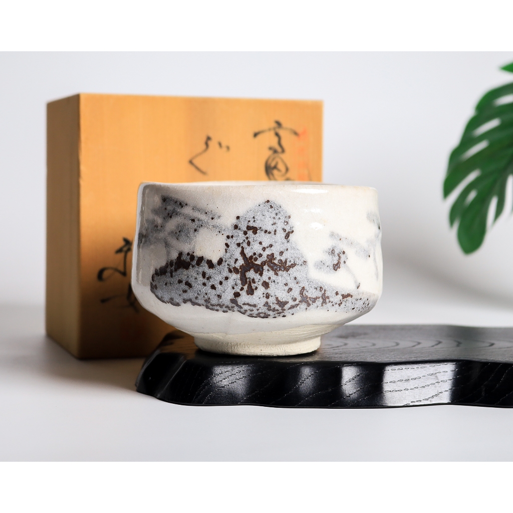 MATCHACHAN | Shino White  ถ้วยดินเผางาน Shino White เคลือบหนาคล้ายหิมะ