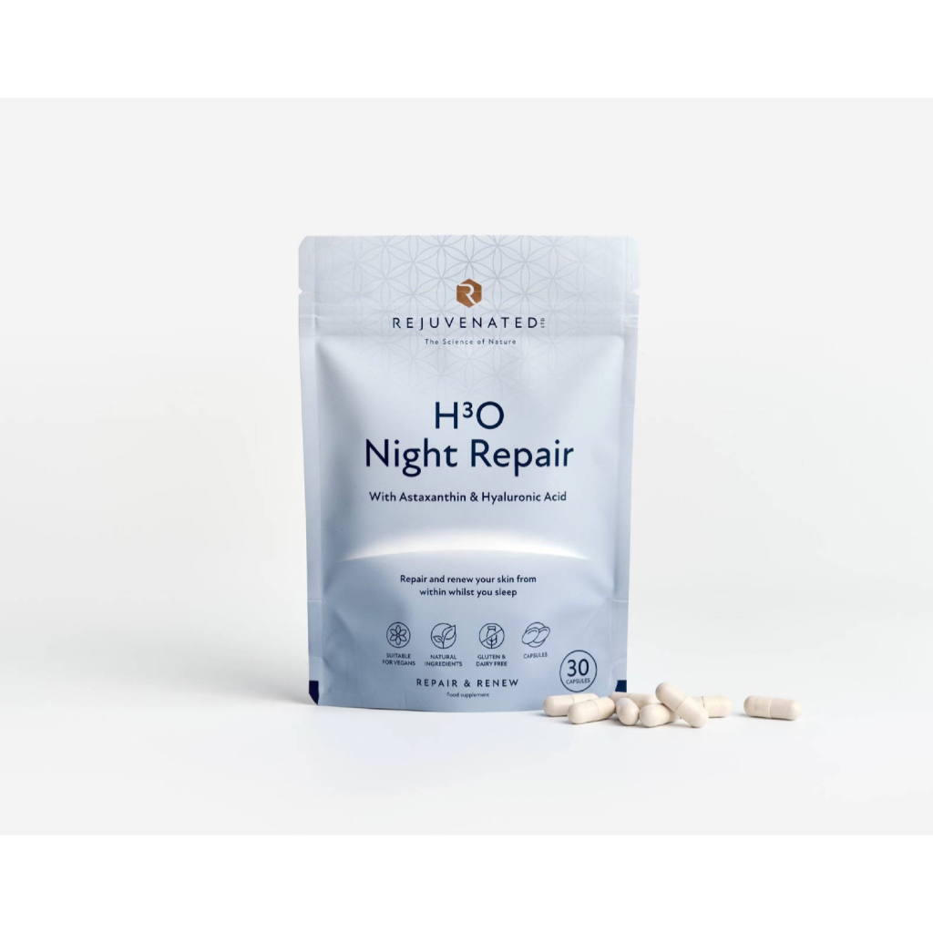 Rejuvenated H3O Night Repair 30 Capsules, exp. Sep 2028