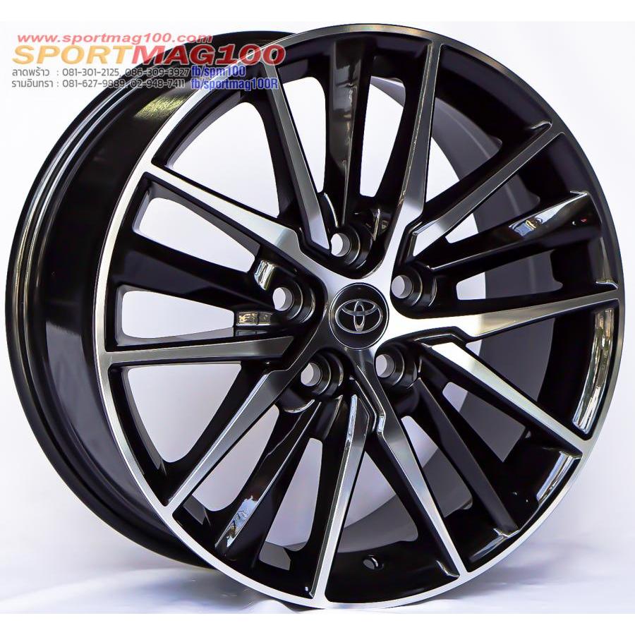 ล้อแม็ก Toyota 5รู114.3 ขอบ17นิ้ว(ราคา4วง)