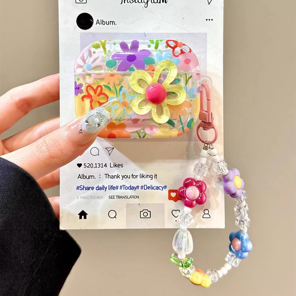 เคส สำหรับAirpods4 เคสหูฟังAirpods i12 i11 เคสใสการ์ตูนนูน Airpods4 3 เคสหูฟังบลูทูธ gen1 gen2 เคสหูฟังไร้สาย Pro