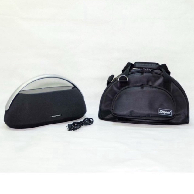 Simpel (HK3) กระเป๋าสำหรับใส่ลำโพง Harman Kardon Go Play3 แบบผ้า .. สีดำ