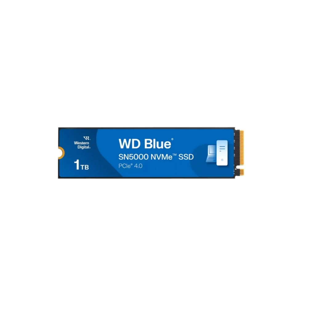1 TB SSD M.2 PCIe 4.0 WD SN5000 BLUE (WDS100T4B0E) NVMe
