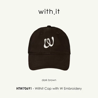 Withit W 3D Puff Embroidery Cap หมวกเบสบอล - HTW70691
