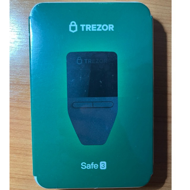 Trezor Safe 3 Hardware Wallet กระเป๋าฮาร์ดแวร์เก็บคริปโต Bitcoin Ethereum Cold Wallet ของแท้