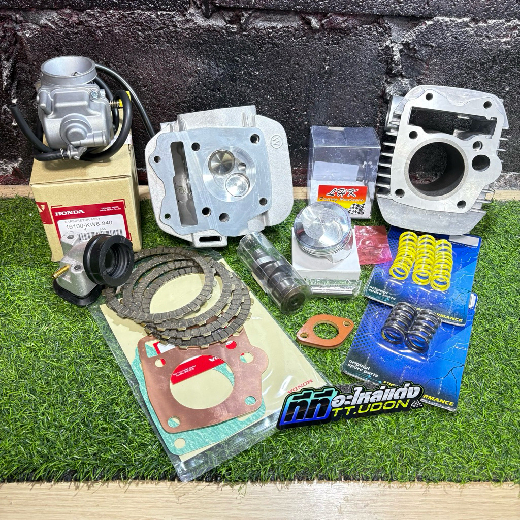 ชุดเสื้อลูก LHK w125 53-62 ใส่เวฟ125 คาบูได้ทุกรุ่น