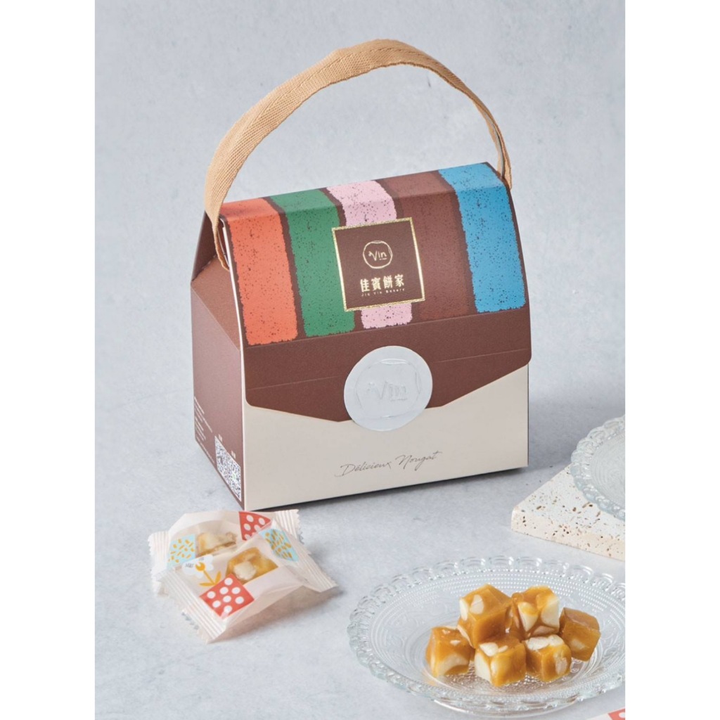 🔥พร้อมส่งออกจากไต้หวัน🔥 : 原味牛軋糖 นูกัต Jia Vin Bakery Passion Fruit & Pineapple ใหม่ล่าสุด จากไต้หวัน