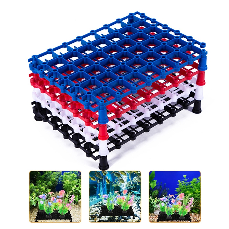 ตะแกรงแฟรก ตะแกรงจัดเลเยอร์ ตะแกรงจัดlayoutตู้ไม้น้ำ ต่อฐานให้สูงตาม รับน้ำหนักได้เยอะต้องการได้